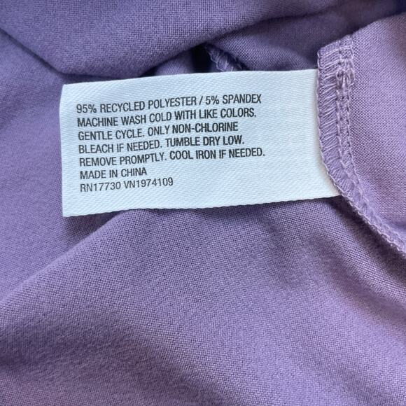 Colsie Women's NWT XS Lavender Purple T-Shirt Short Sleeve - Picture 4 of 5